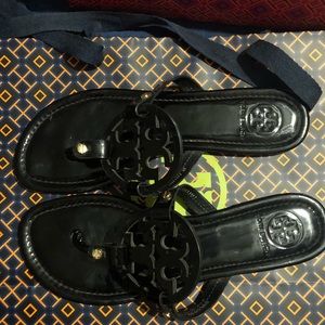 Tory Burch Miller Sandals Black